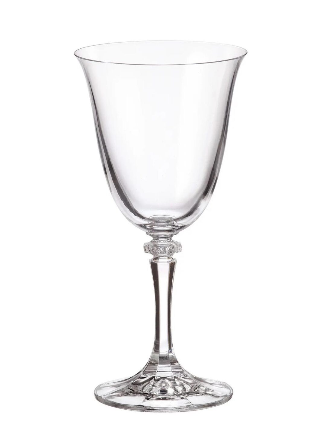 S/6 Ποτήρι κρασιού Kleopatra κρυστάλλινο διάφανο 250ml Bohemia