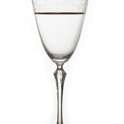 Ποτήρι νερού Elisabeth gold κρυστάλλινο διάφανο/χρυσό Bohemia