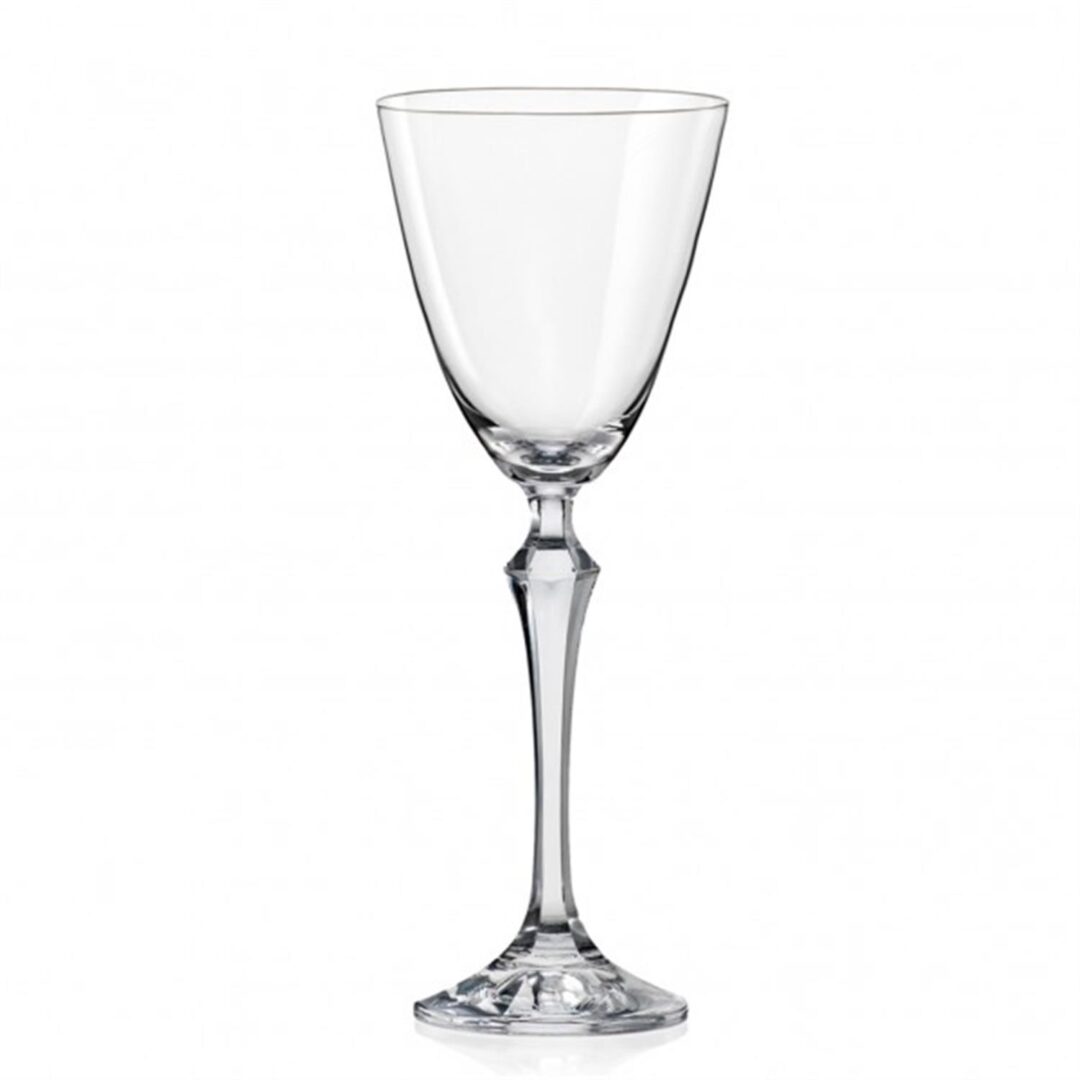 S/6 Κρυστάλλινα ποτήρια κρασιού Elisabeth Βοημίας 250ml