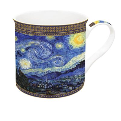 Κούπα Starry Night 300ml πορσελάνινη πολύχρωμη σε συσκευασία δώρου Marva 170VΑΝ4